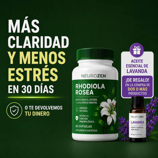 NEUROZEN™ | Tu aliado natural contra el estrés y el exceso de cortisol