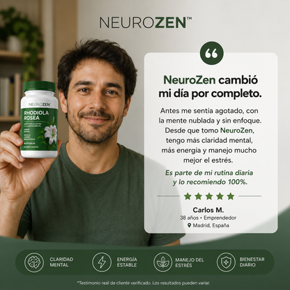 NEUROZEN™ | Tu aliado natural contra el estrés y el exceso de cortisol