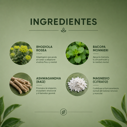 NEUROZEN™ | Tu aliado natural contra el estrés y el exceso de cortisol
